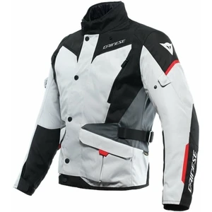 Dainese Tempest 3 D-Dry Glacier Gray/Black/Lava Red 54 Giacca in tessuto