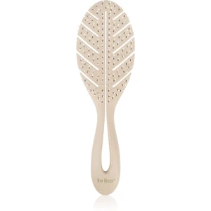 So Eco Biodegradable Detangling Leaf Brush kompostovatelný kartáč na mokré vlasy 1 ks