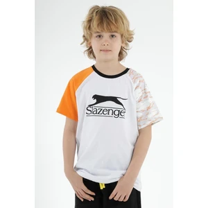 Slazenger Boys White T-Shirt