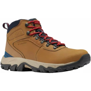 Columbia Men's Newton Ridge Plus II Waterproof Hiking Boot Light Brown/Red Velvet 43 Pantofi trekking de bărbați