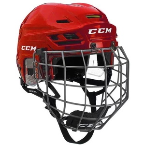 CCM Hockey Helmet Tacks 310 Combo SR Red L