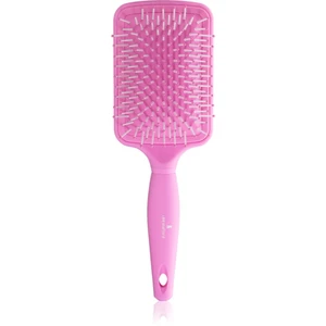 Lee Stafford Core Pink kartáč pro lesk a hebkost vlasů Smooth & Polish Paddle Brush