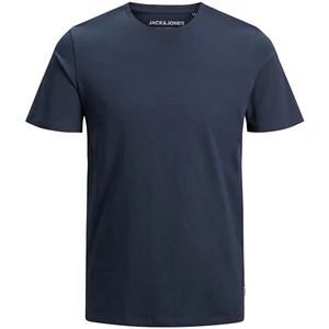 Jack&Jones Pánske tričko JJEORGANIC BASIC TEE 12156101 Navy Blaze r SLIM XL