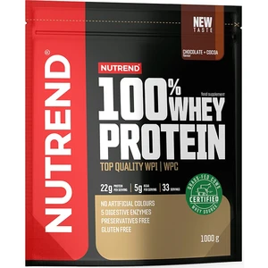 Práškový koncentrát Nutrend 100% WHEY Protein 1000g