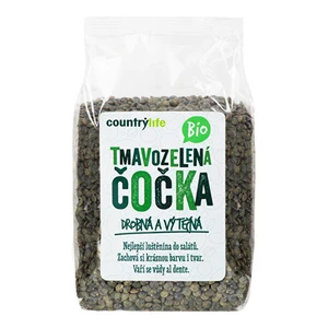 Country Life Šošovka tmavozelená BIO 500 g