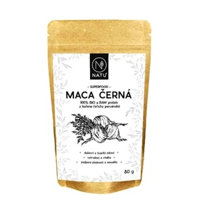 Natu Maca černá BIO prášek 80 g