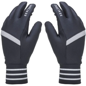 Sealskinz Solo Reflective Gloves Black/Grey XL