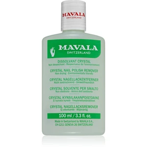 Mavala Crystal Nail Polish Remover odlakovač na nehty bez zápachu 100 ml