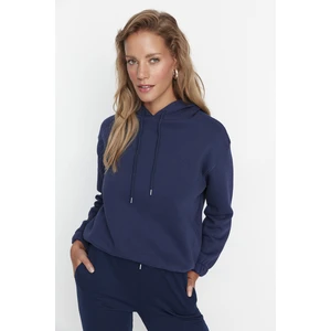 Trendyol Sweatshirt - Navy blue - Regular fit