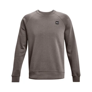 Under Armour UA Rival Fleece Crew Mikina Hnědá