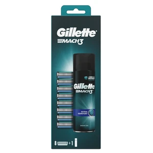 Gillette Mach3 8Nh + Gel Na Holenie