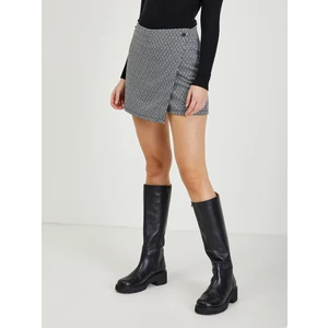 Black Women's Patterned Skirt/Shorts ORSAY - Women