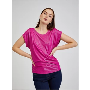 Dark pink women's T-shirt ORSAY - Women