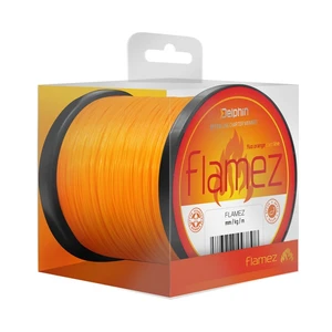 Delphin vlasec flamez oranžový - 0,30 mm 6,8 kg 1200 m