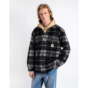 Carhartt WIP Manning Shirt Jac Manning Check, Black / Marengo L