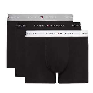 Boxerky Tommy Hilfiger 3-pak pánske, šedá farba