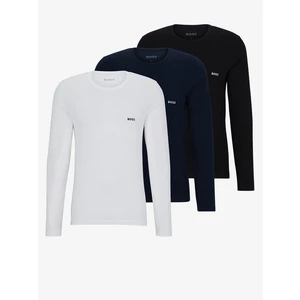 Hugo Boss 3 PACK - pánské triko HUGO Regular Fit 50492321-990 XXL