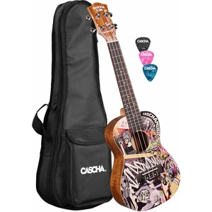 Cascha HH 2604 Art Series Koncert ukulele Urban