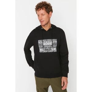 Trendyol Sweatshirt - Black - Regular fit