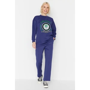 Trendyol Sweatsuit Set - Dark blue - Regular fit