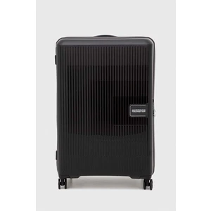 American Tourister Skořepinový cestovní kufr Aerostep L EXP 101,5/109 l - černá