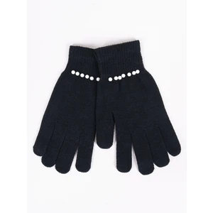 Yoclub Woman's Women's Five-Finger Gloves RED-0227K-AA50-003