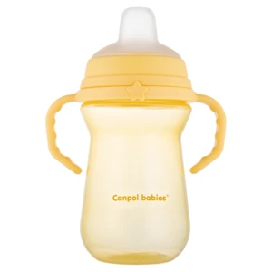 canpol babies FirstCup 250 ml hrnček Yellow 6m+ 250 ml