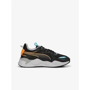 Orange-black mens sneakers Puma RS-X 3D - Men