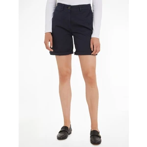 Dark blue Womens Shorts Tommy Hilfiger - Women