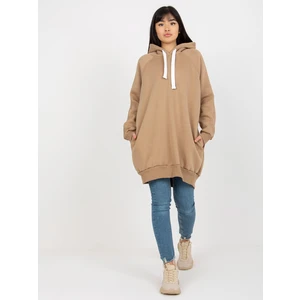 Women's Long Sweatshirt - beige