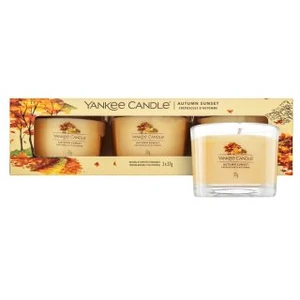 YANKEE CANDLE Votívna sviečka Autumn Sunset 3 x 37 g