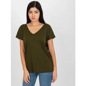 Women's T-shirt - khaki