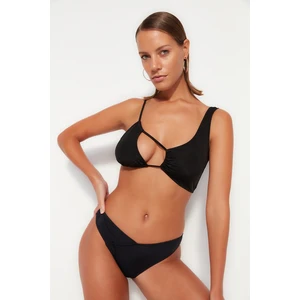 Trendyol Bikini Top - Black - Plain