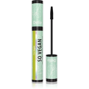 Delia Cosmetics So Vegan objemová a predlžujúca riasenka odtieň Black 11 ml