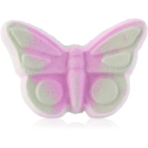 Daisy Rainbow Bath Bomb Butterfly šumivá guľa do kúpeľa 75 g