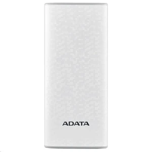 PowerBank A-Data - 10000 mAh, fehér (AP10000-DUSB-CWH)