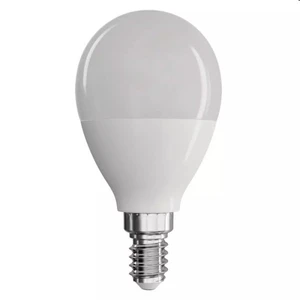 EMOS LED Žiarovka Classic Globe 8W E14, teplá biela