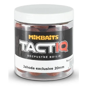 Mikbaits rozpustné boilies tactiq jahoda exclusive 250 ml - průměr 20 mm