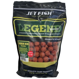 Jet fish extra tvrdé boilie legend range robin red brusinka 24 mm 250 g