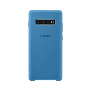 Tok Samsung Silicone Cover EF-PG975TLE Samsung Galaxy S10 Plus - G975F, Blue