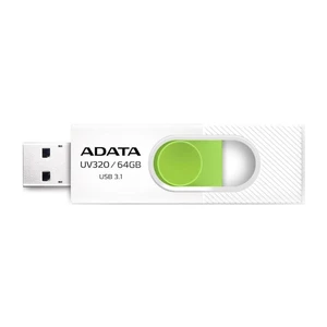 ADATA USB UV320 64GB white/green (USB 3.0)