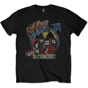 The Who T-shirt Live in Concert Noir L