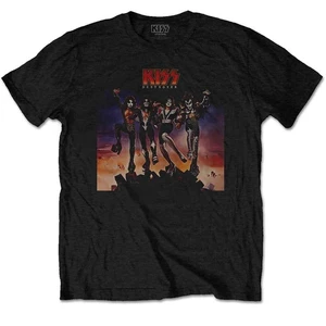 Kiss T-Shirt Destroyer Grafik-Schwarz XL