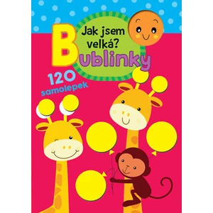 Jak jsem velká? Bublinky -- 140 samolepek