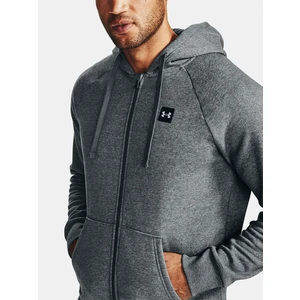 Mikina Under Armour UA Rival Fleece FZ Hoodie-GRY