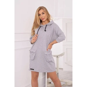 Hooded dress gray