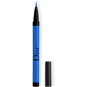 DIOR Diorshow On Stage Liner tekuté očné linky v pere vodeodolné odtieň 181 Satin Indigo 0,55 ml