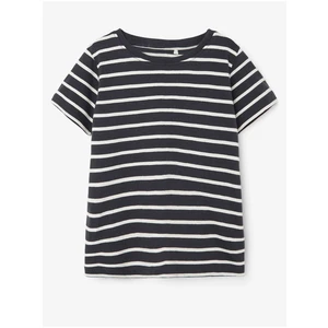 Dark Blue Striped Boys' T-Shirt name it Joel - Boys