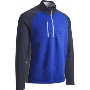 Callaway Mens Blocked Ottoman Fleece Magnetic Blue XXXL