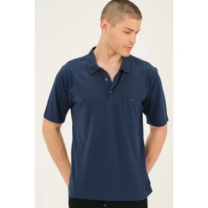 T0061 DEWBERRY MEN'S T-SHIRT-ON LACİVERT